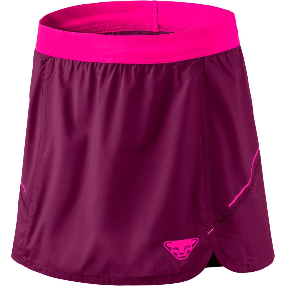 Dynafit pantalones cortos trail running mujer ALPINE PRO W 2/1 SKIRT vista frontal