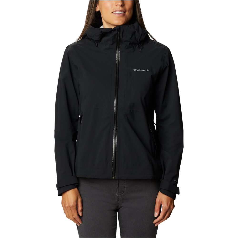 Columbia Chaqueta Mujer - Omni-Tech Ampli-Dry Shell - Negro