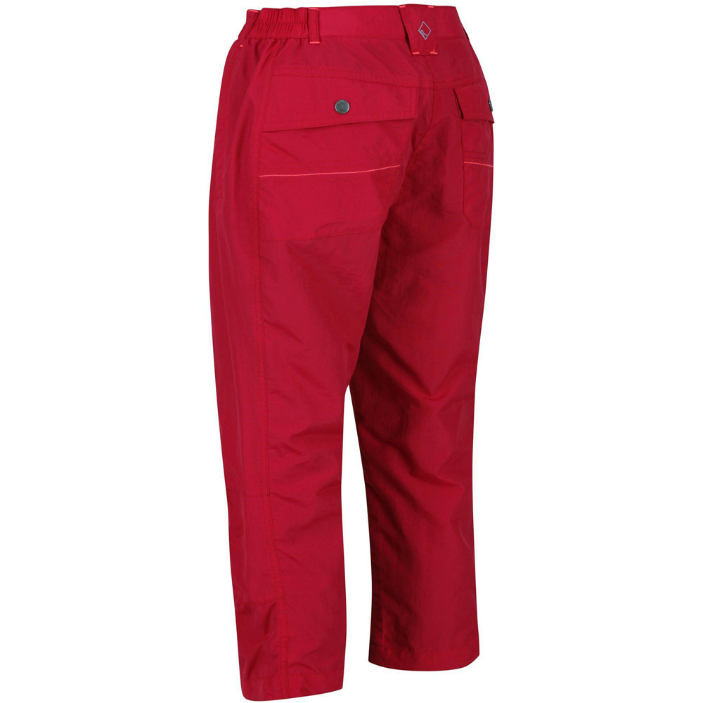 Regatta pantalón montaña mujer Chaska Capri II vista trasera