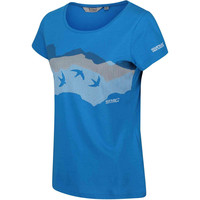 Regatta camiseta montaña manga corta mujer Womens Breezed vista frontal