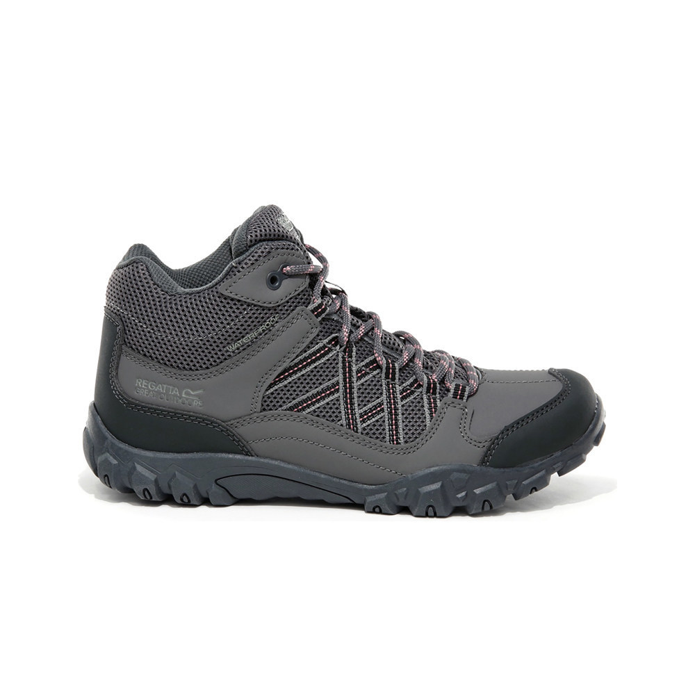 Regatta bota trekking niño Edgepoint Mid JNR GR Edgepoint Mid JNR G lateral exterior