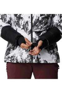 Columbia chaqueta esquí mujer ABBOT PEAK W WHITE PRINT 05