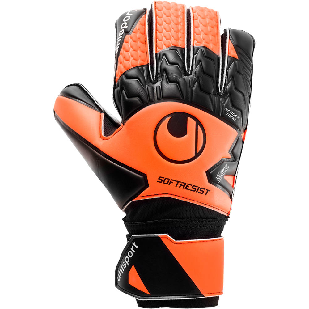 Uhlsport guantes portero UHLSPORT SOFT RESIST vista frontal