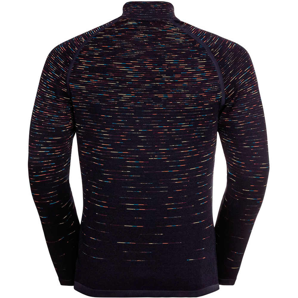 Odlo forro polar hombre Midlayer 1/2 zip BLACKCOMB vista detalle