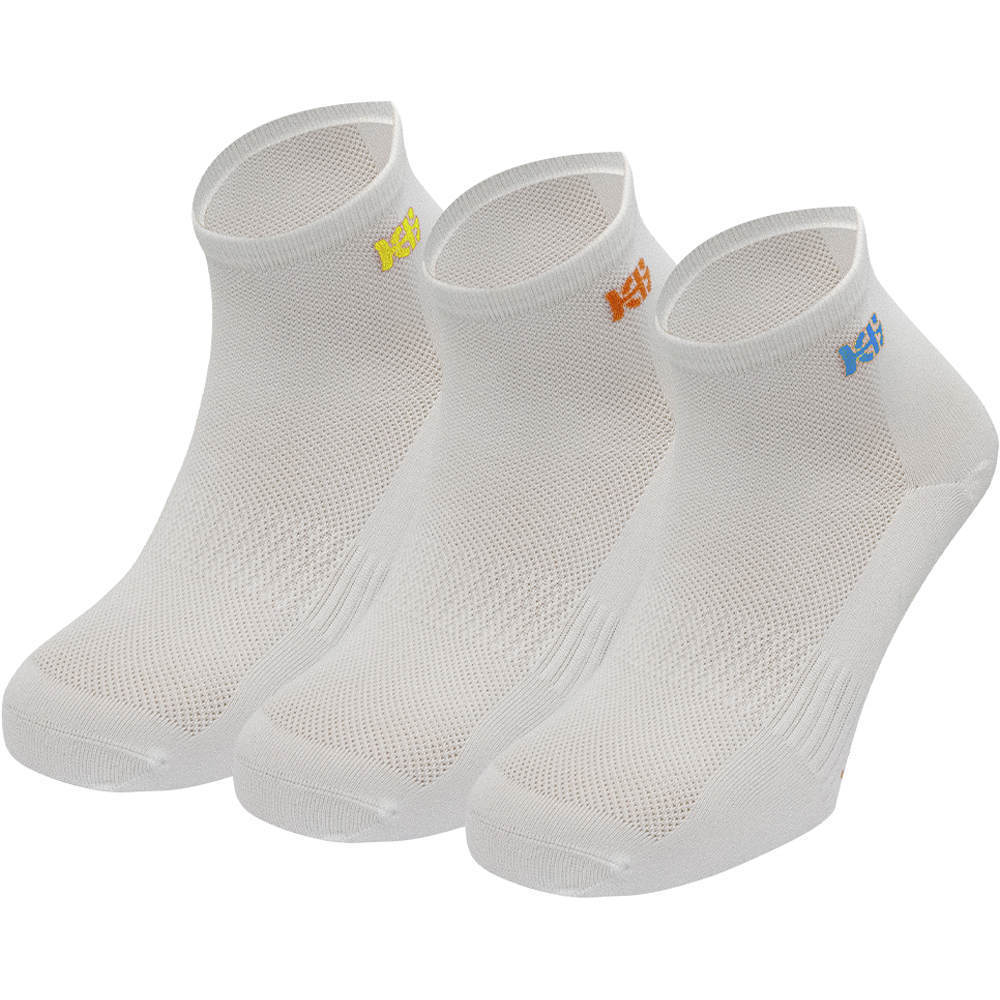 Sporthg calcetines running HG-PAINE SHORT SOCKS PACK OF 3 PAIRS vista frontal