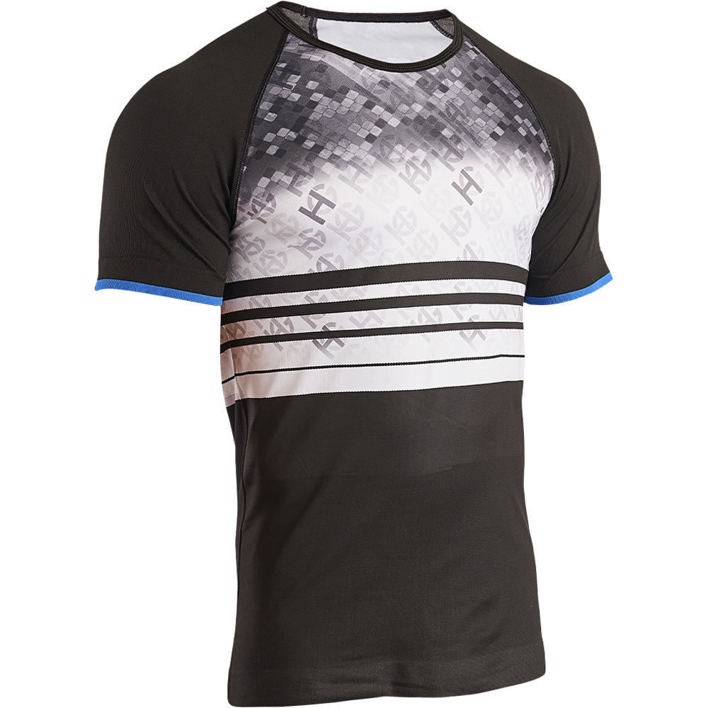 Sporthg camisetas trail running manga corta hombre HG-CREST SHORT SLEEVED T-SHIRT WITH PRINTED DESIGN vista frontal