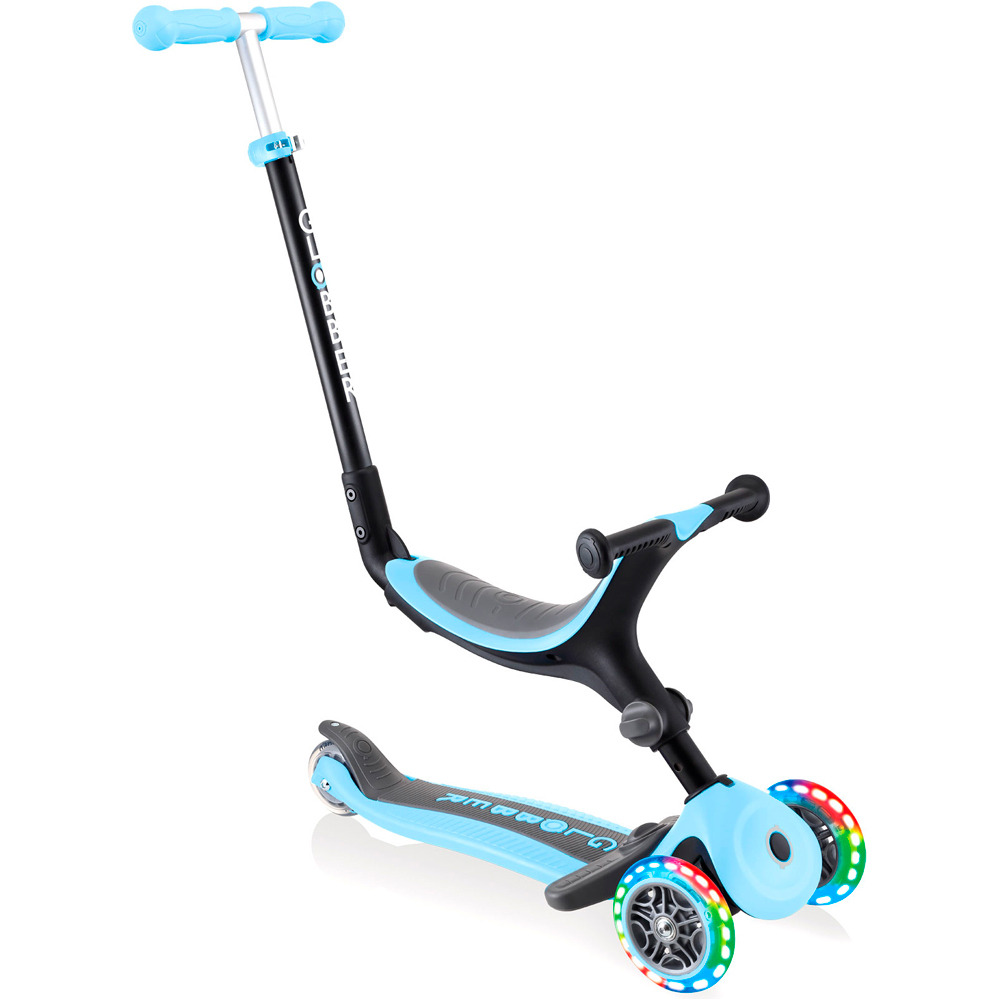 Globber patinete Patinete Go Up Foldable Plus luces vista frontal