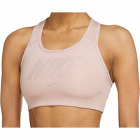 Nike sujetadores deportivos W NK DF SWSH MTLC GX BRA 03