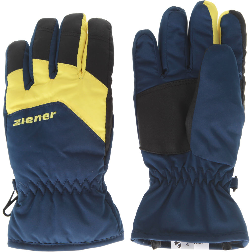 Ziener guantes esquí infantiles LANDO JUNIOR vista frontal