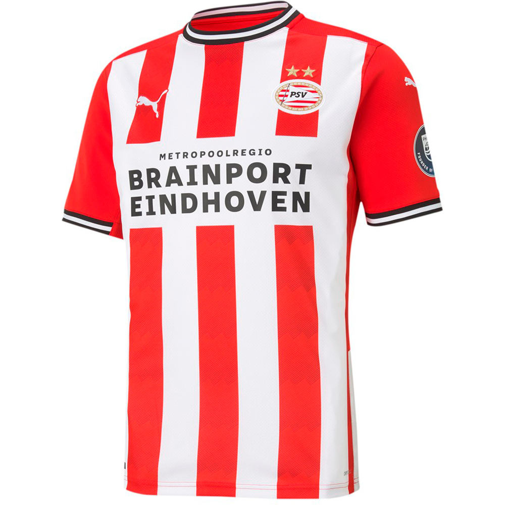 Camiseta de fútbol oficiales psv home shirt replica