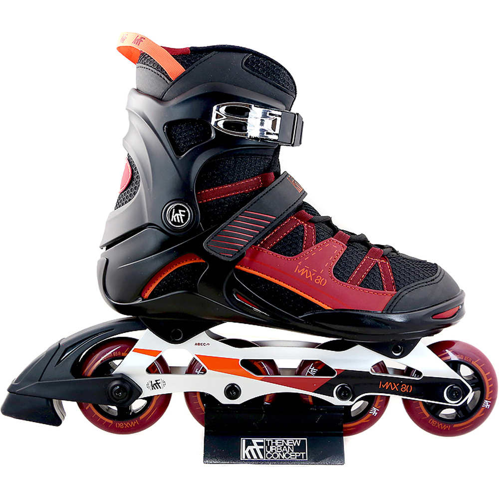 Krf patines en linea hombre PATIN B LINEA FITNESS MAX-80 vista frontal