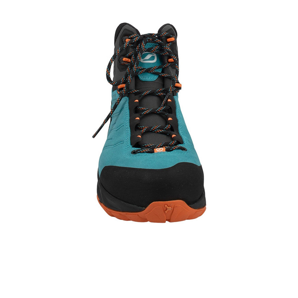 Scarpa bota trekking hombre RUSH TRK GTX PAGODA-BLUE MANGO Gore-tex RHA FREE DOME TRK lateral interior