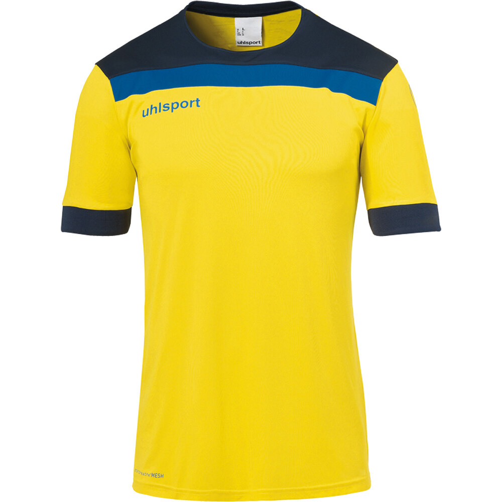 Uhlsport camisetas entrenamiento futbol manga corta niño OFFENSE 23 SHIRT SHORTSLEEVED vista frontal