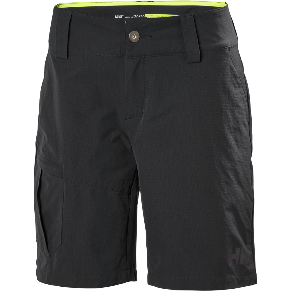 Helly Hansen pantalón corto montaña mujer W QD CARGO SHORTS vista frontal