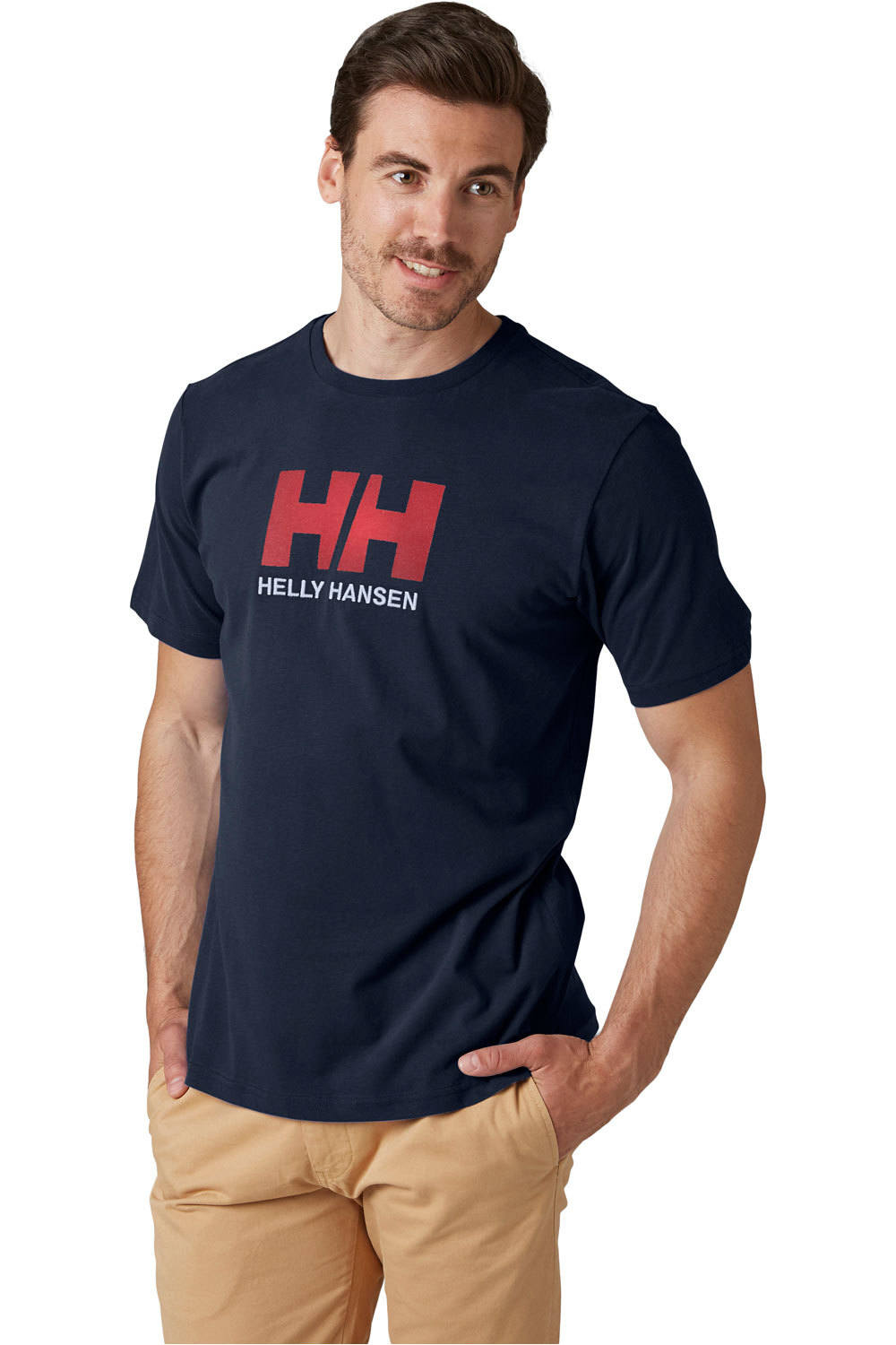 Helly Hansen camiseta manga corta hombre HH LOGO T-SHIRT vista frontal