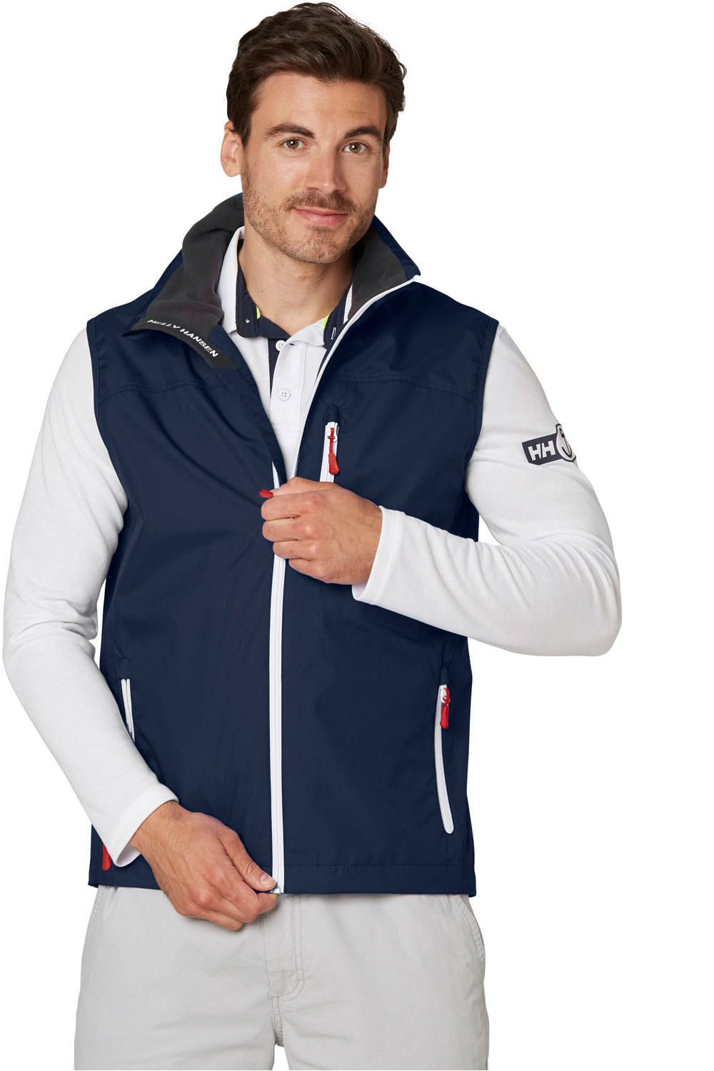 Helly Hansen Crew azul chalecos montaña hombre