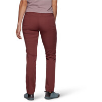 Black Diamond pantalón montaña mujer W CREDO PANTS vista trasera