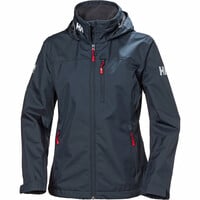 Helly Hansen chaqueta impermeable insulada mujer W CREW HOODED MIDLAYER JACKET vista frontal