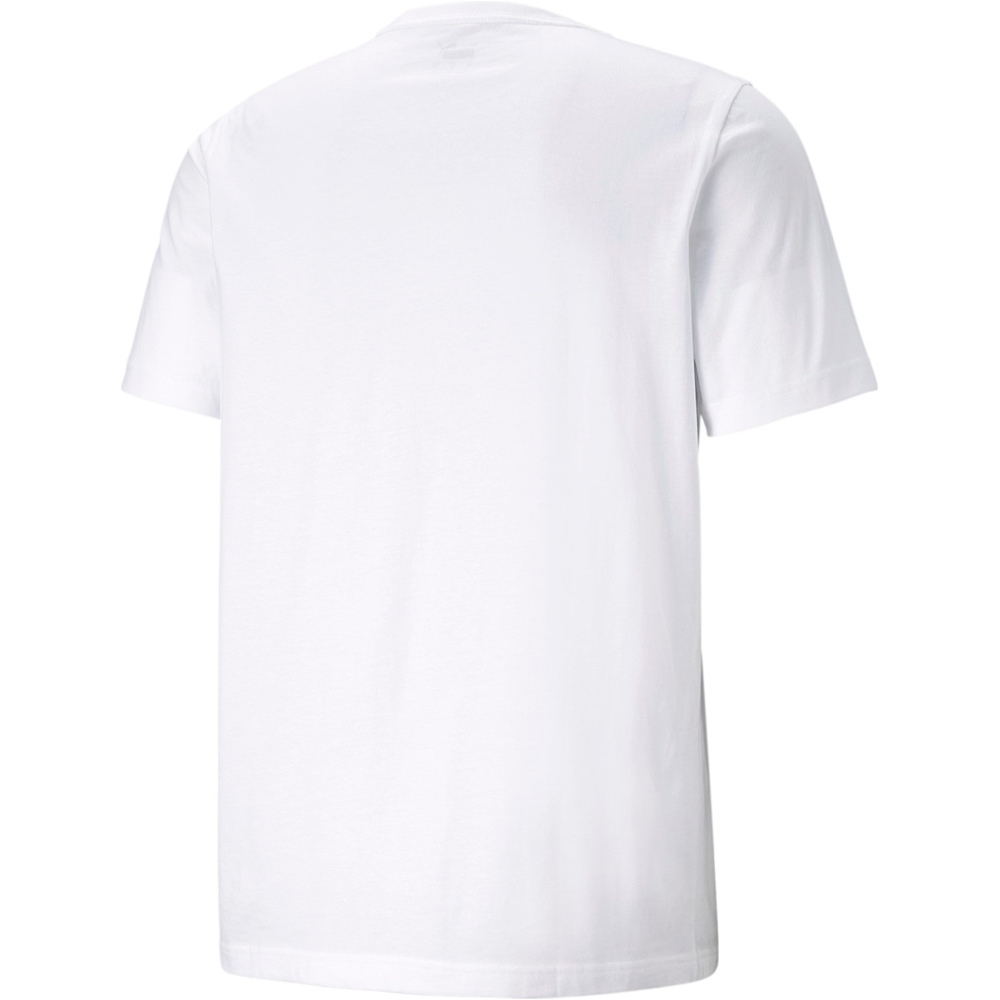 Puma camiseta manga corta hombre ESS Logo Tee vista trasera