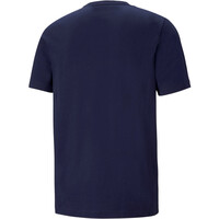 Puma camiseta manga corta hombre ESS LOGO TEE vista trasera