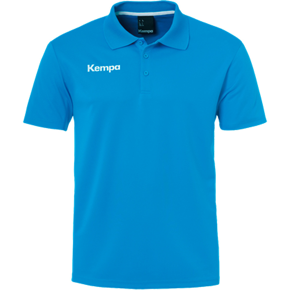 Kempa polo manga corta hombre POLY POLO SHIRT vista frontal