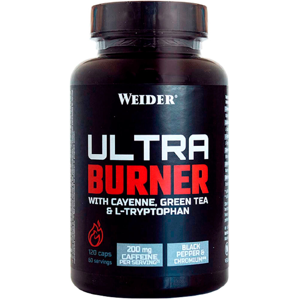 Weider Perdida De Peso WEIDER  Ultra Burner  120 Caps vista frontal