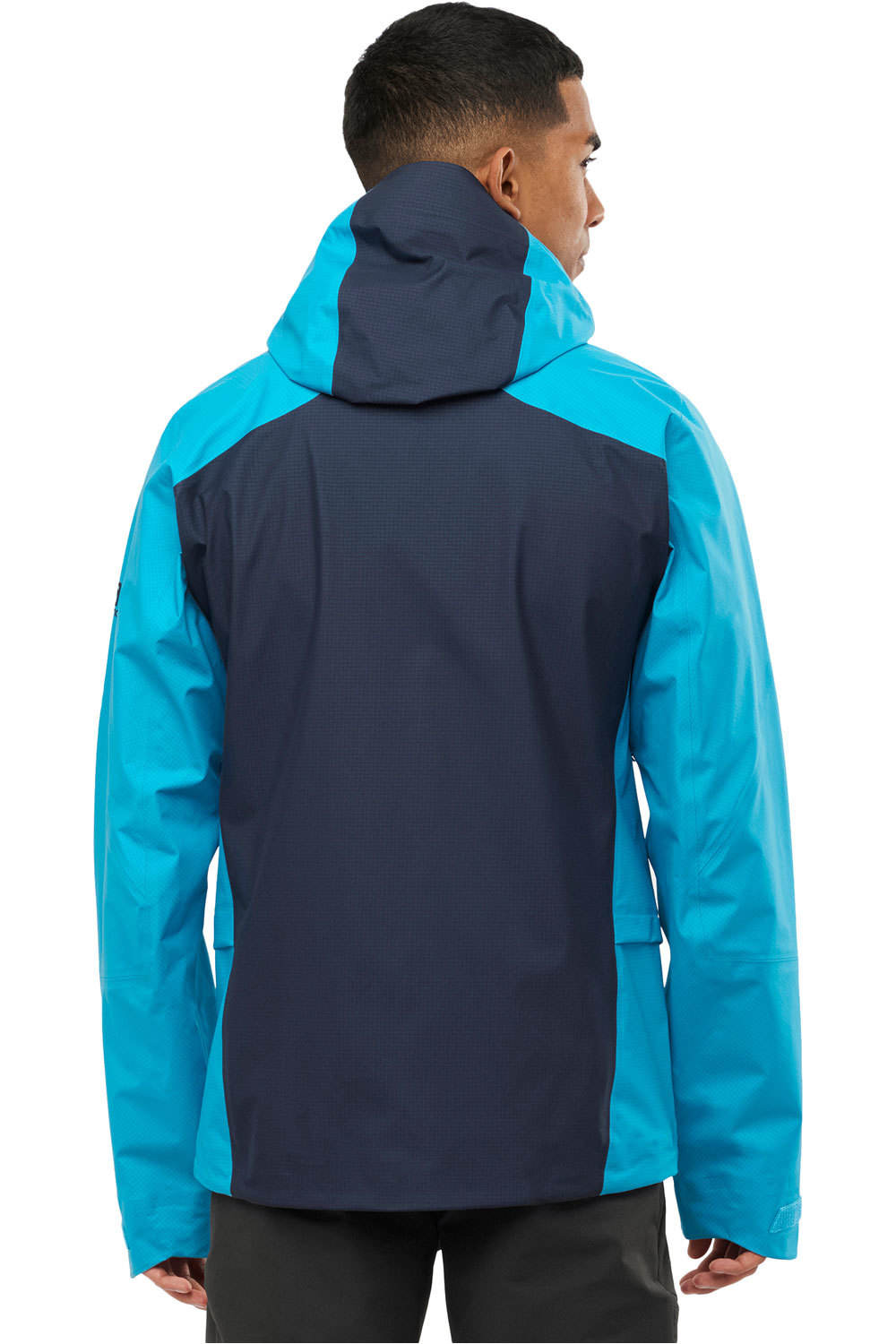 Salomon chaqueta impermeable hombre OUTPEAK GTX 3L JKT M vista trasera