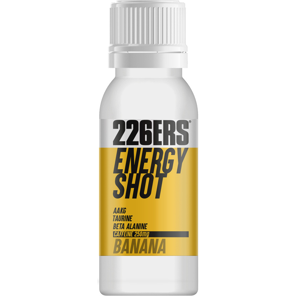 226ers Bebidas Energeticas CAJA ENERGY SHOT 60 ML BANANA vista frontal