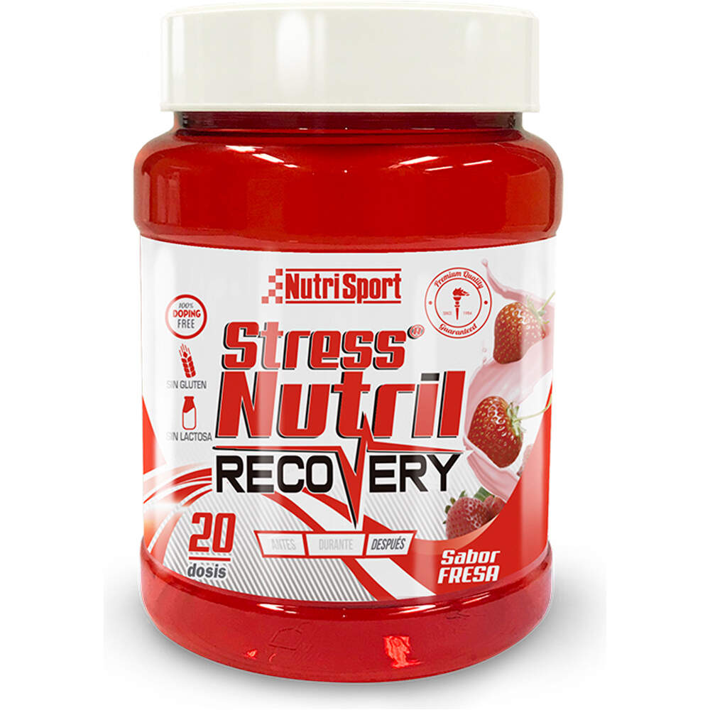 Nutrisport Recuperacion STRESNUTRIL 800g FRESA vista frontal