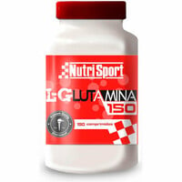 Nutrisport Aminoacidos L-GLUTAMINA 150comp vista frontal