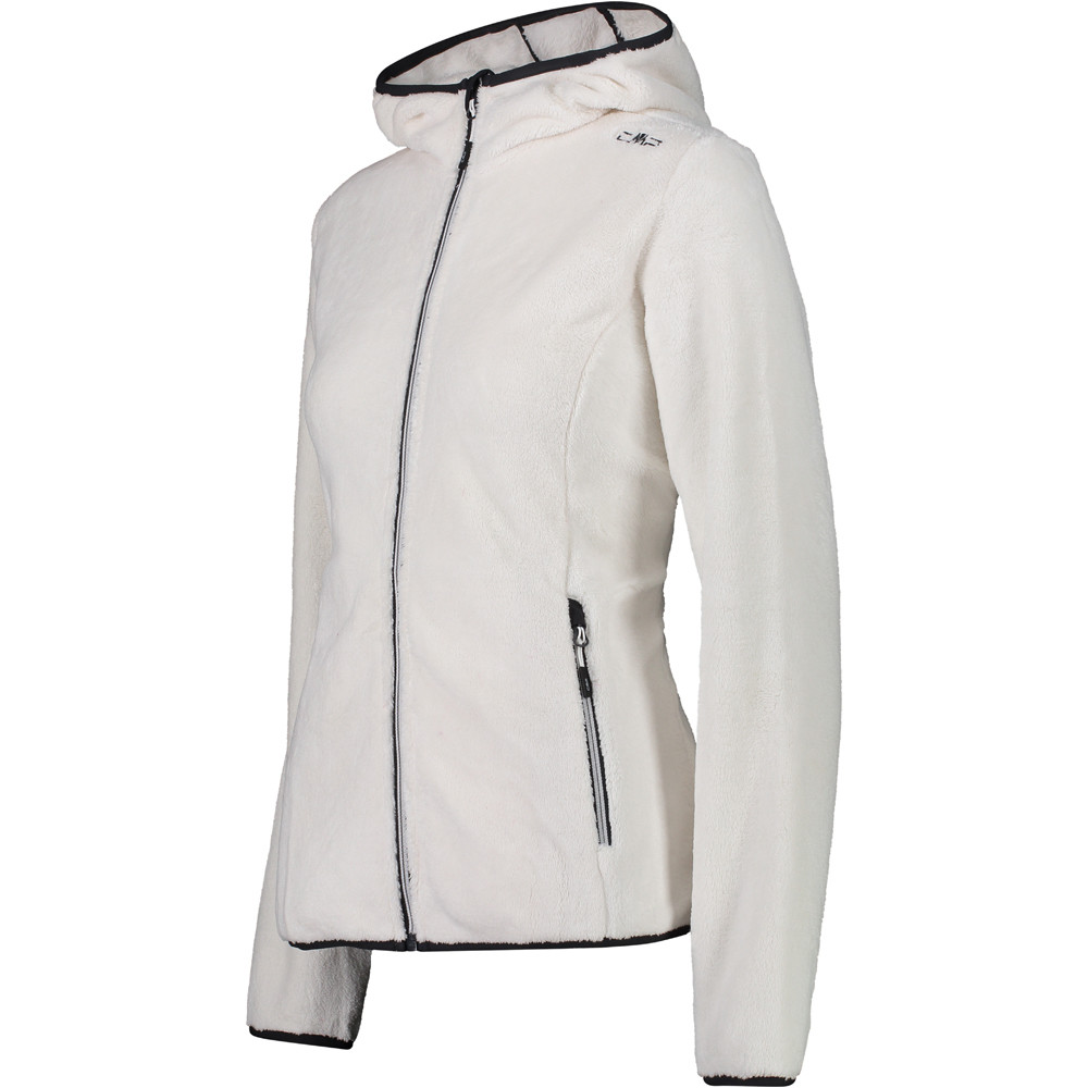 Cmp forro polar mujer WOMAN JACKET FIX HOOD vista detalle