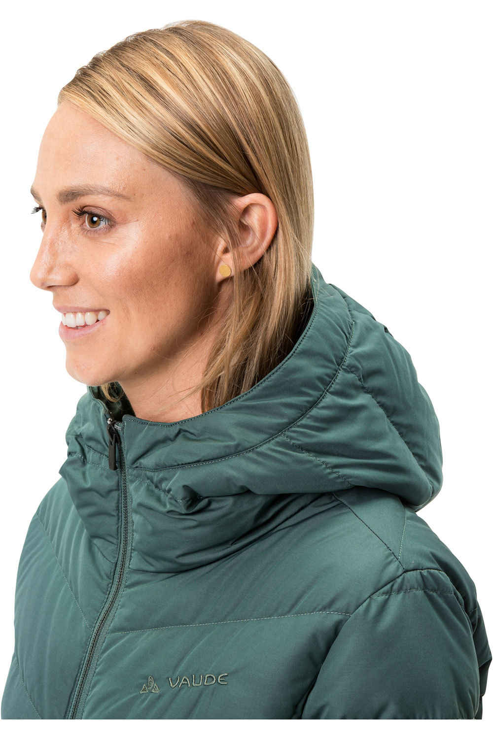 Vaude chaqueta outdoor mujer Womens Annecy Down Coat vista detalle