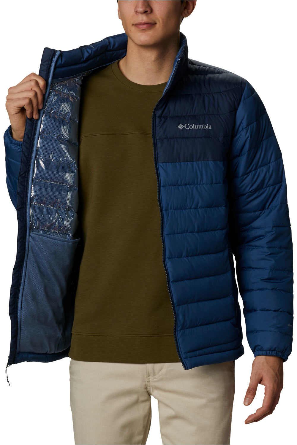 Columbia chaqueta outdoor hombre Powder Lite Jacket vista frontal