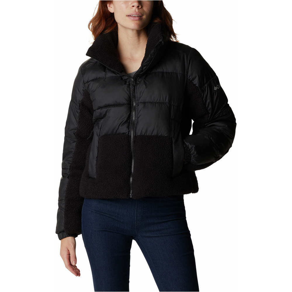 Columbia chaqueta outdoor mujer Leadbetter Point Sherpa Hybrid 04