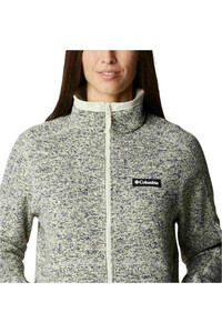 Columbia forro polar mujer W Sweater Weather Full Zip vista trasera