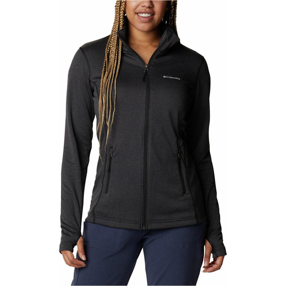 Columbia forro polar mujer W Park View Grid Fleece Full Zip 04