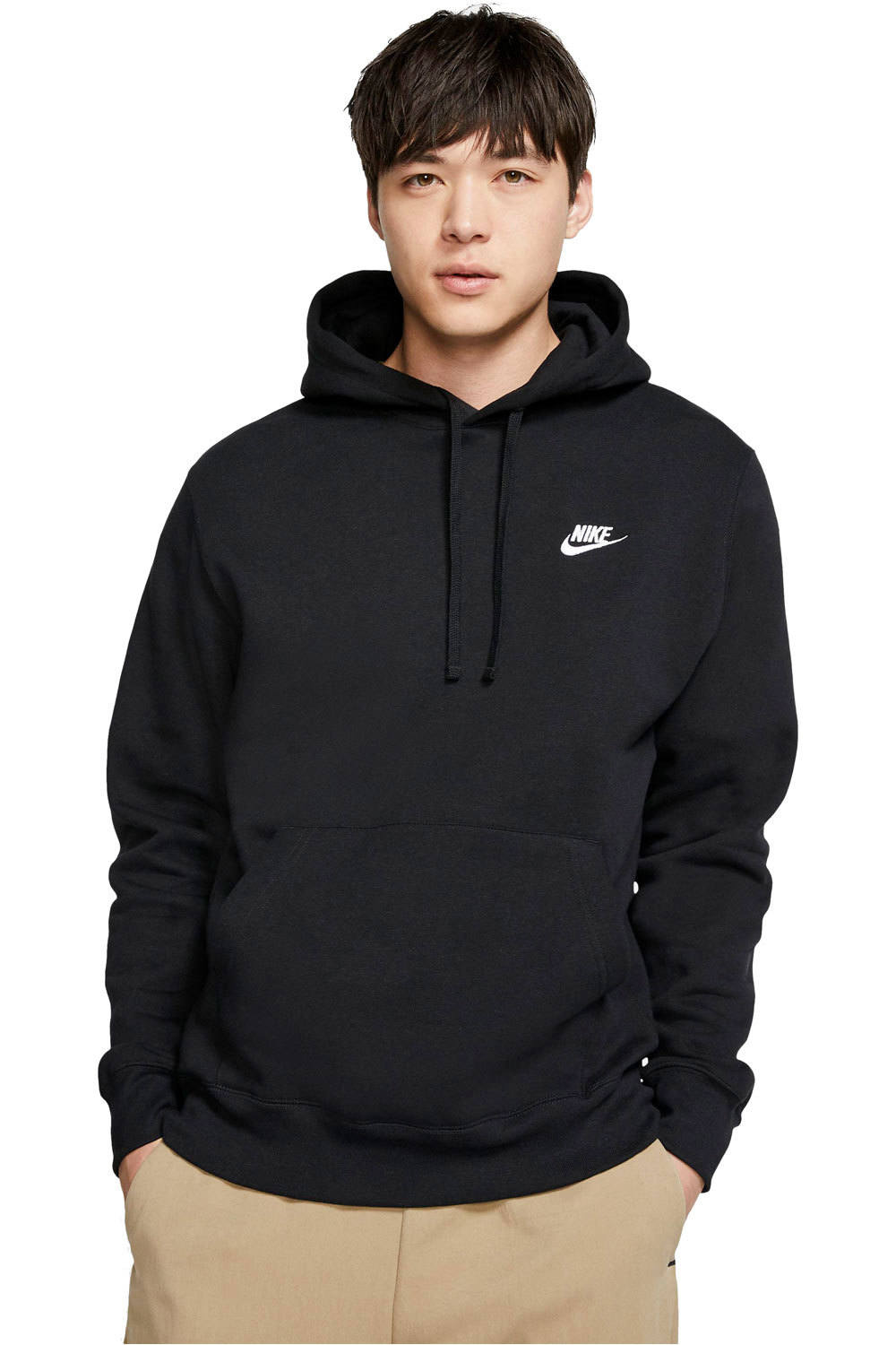 Nike sudadera hombre M NSW CLUB HOODIE PO BB vista frontal