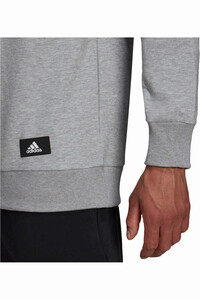 adidas sudadera hombre M FI 3S Crew vista detalle