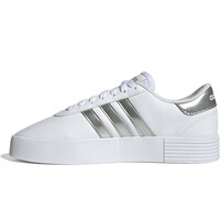 adidas zapatilla moda mujer COURT BOLD lateral interior