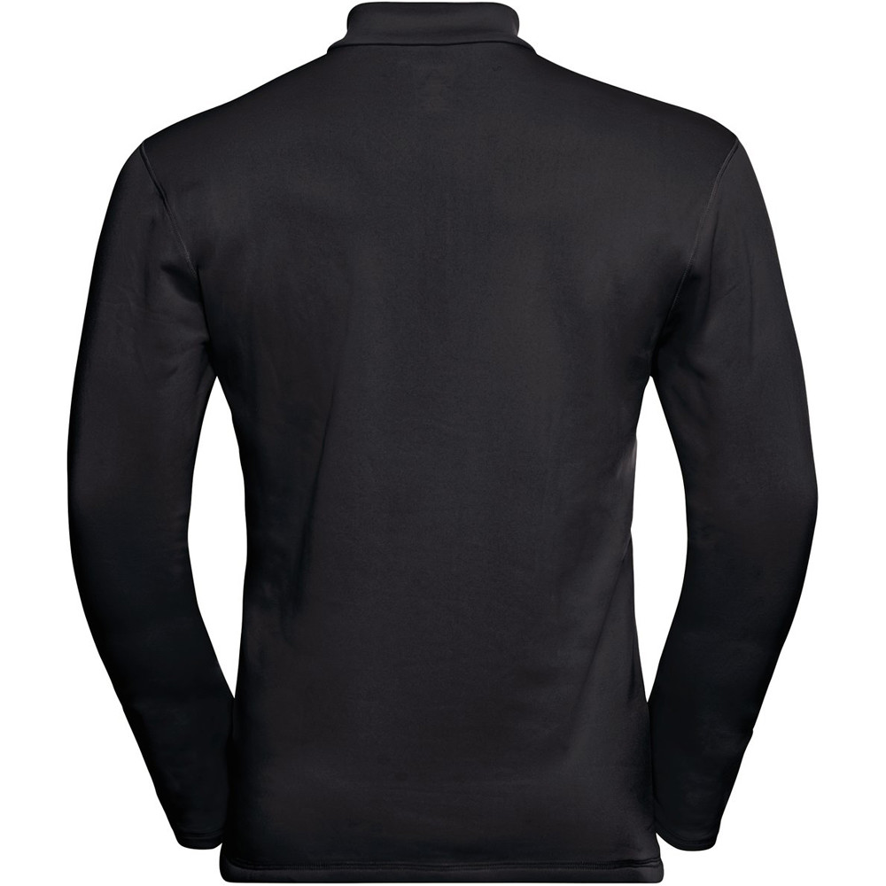 Odlo forro polar hombre Mid layer 1/2 zip BERRA vista trasera