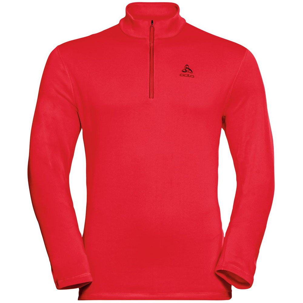 Odlo forro polar hombre Mid layer 1/2 zip BERRA vista frontal