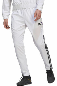 adidas pantalones largos futbol R.MADRID 23 PRE PNT BL vista frontal