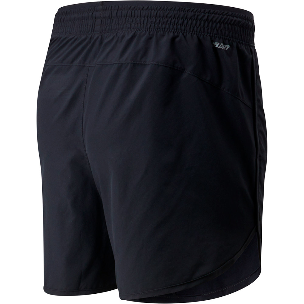 New Balance pantalón running mujer Accelerate Short 5 Inch vista trasera