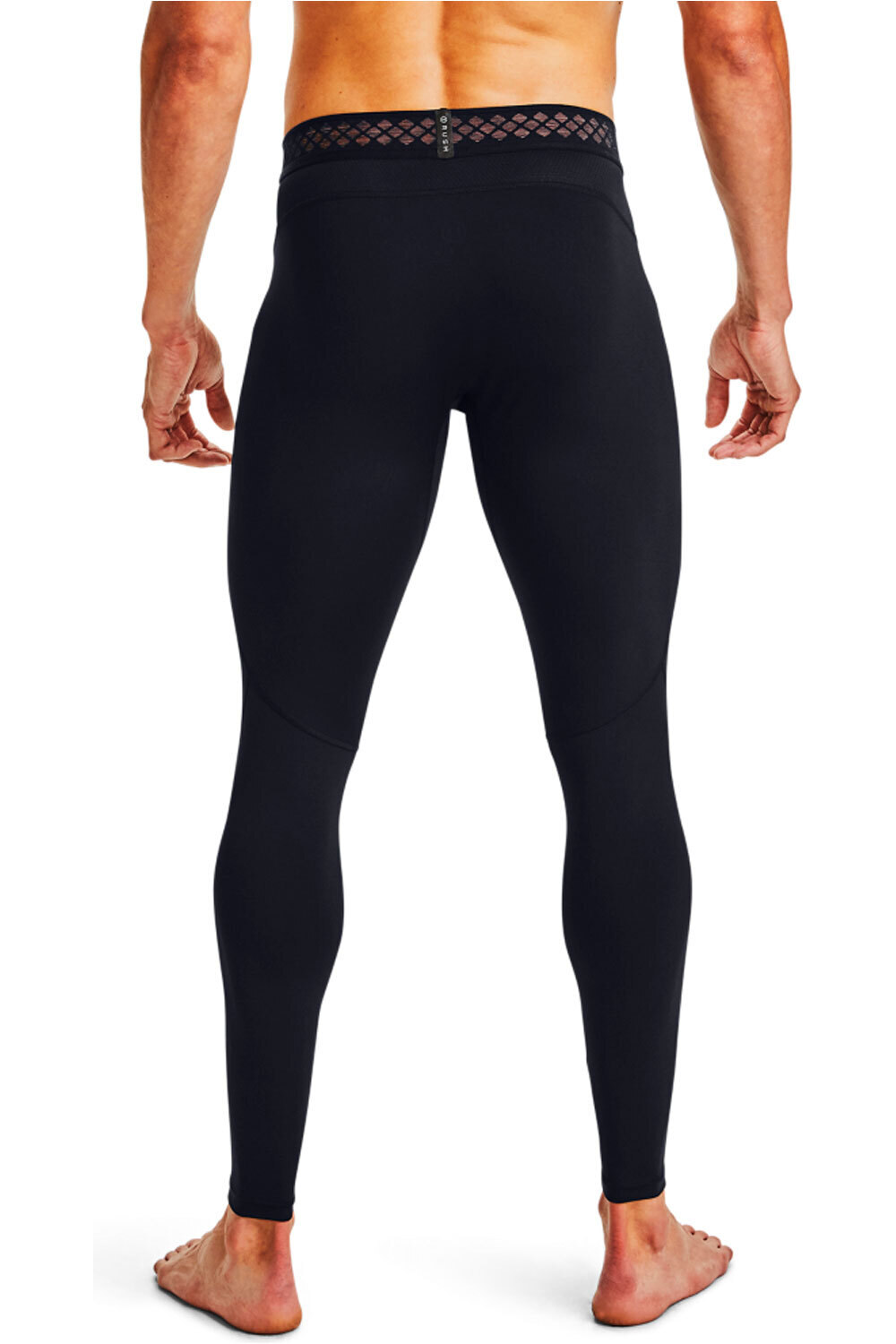 Under Armour mallas largas fitness hombre UA HG RUSH 2.0 LEGGINGS vista trasera