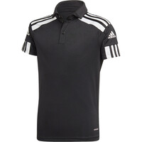 adidas camisetas entrenamiento futbol manga corta niño Squadra 21 vista frontal