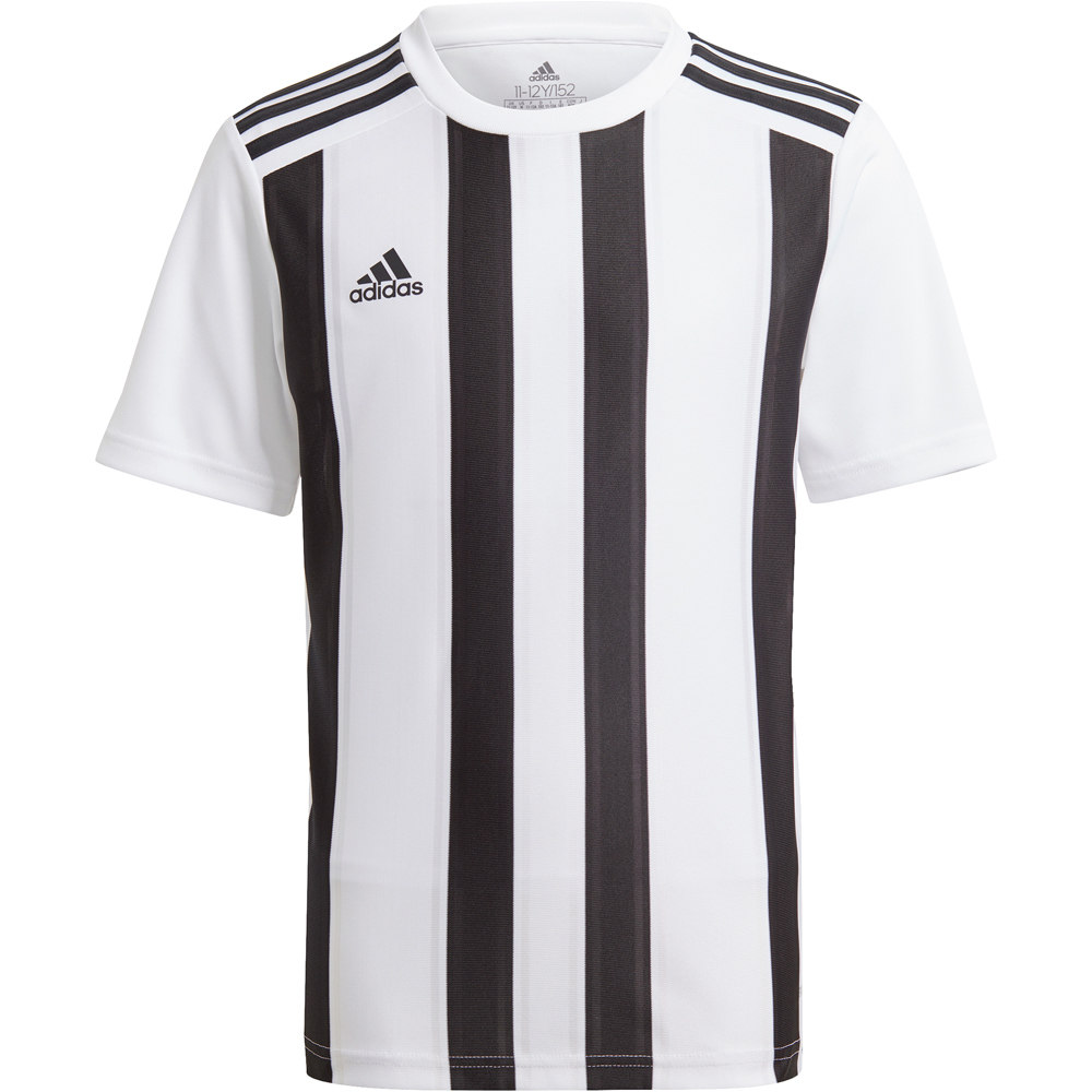 adidas camisetas entrenamiento futbol manga corta niño Striped 21 vista frontal