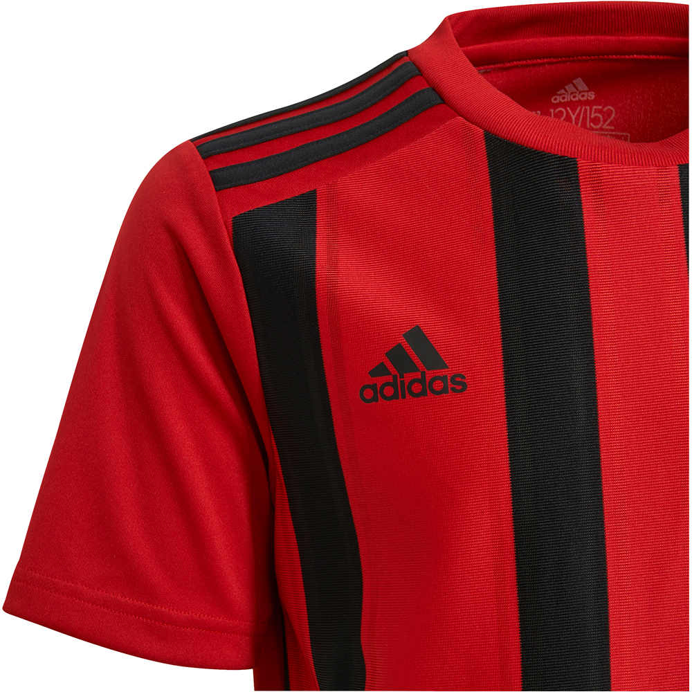 adidas camisetas entrenamiento futbol manga corta niño Striped 21 vista trasera