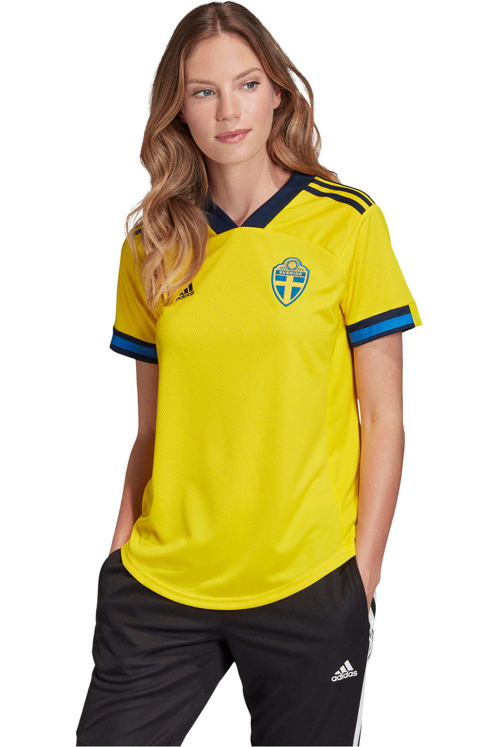 Camiseta de fútbol oficiales suecia 21 w h jsy