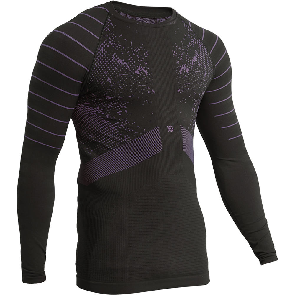 Sporthg camisetas trail running manga larga hombre HG-JET LONG SLEEVED T-SHIRT vista frontal