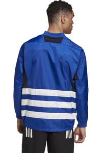 adidas chaqueta softshell hombre RUGBY WIND TOP vista trasera